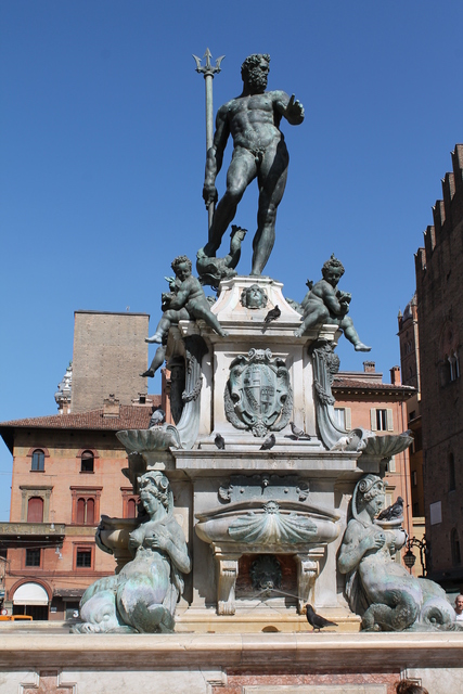 The main fountain