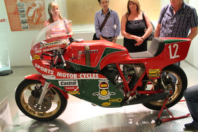 Mike Hailwood race bike