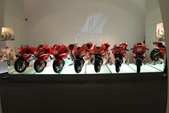 The Ducati Moto GP Room