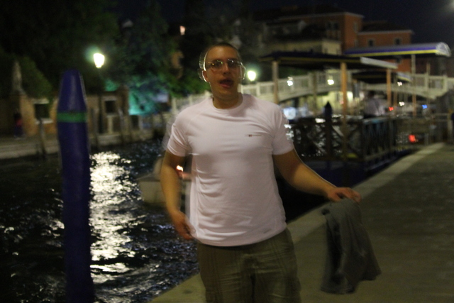 Venice, Italy - Kevin having a wander