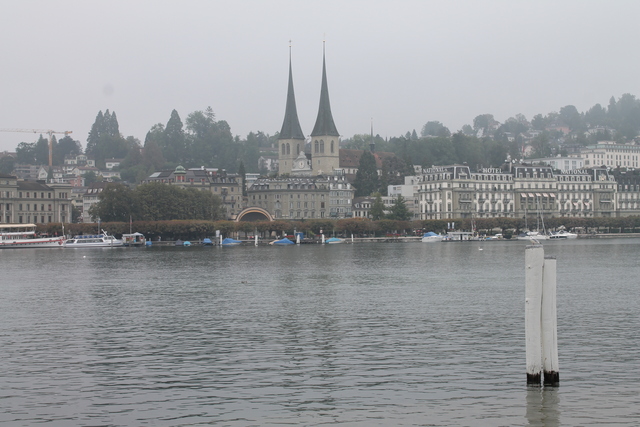 The view over lake lucerne