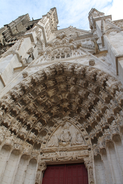 Cathedral in Auxerre 